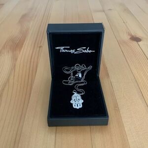 Thomas Sabo Sterling Silver Hamsa Necklace New with Box, Never Worn.